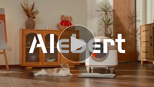 Amazon | Alebert(アレベルト) 猫 自動トイレ オシッコが漏れない
